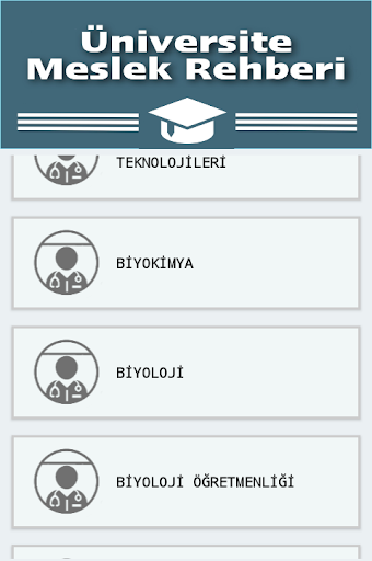 Meslek Rehberi ekran görüntüsü