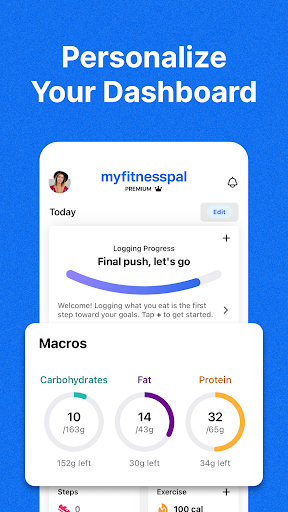 MyFitnessPal: Calorie Counter ekran görüntüsü