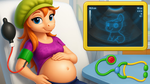 Pony Mommy's Newborn Adventure ekran görüntüsü