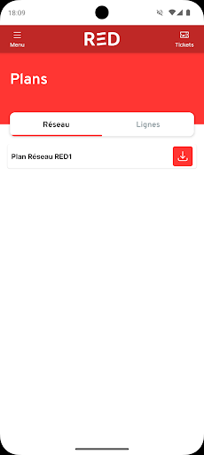 RED M'Ticket ekran görüntüsü