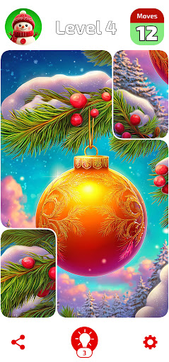 Christmas Jigsaw Solitaire ekran görüntüsü