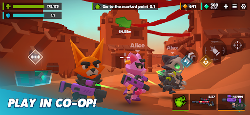 Feral Frontier Co-op Roguelike ekran görüntüsü