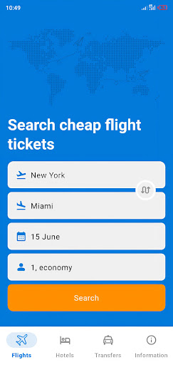 Cheap Flights & Hotels: SkyFly ekran görüntüsü