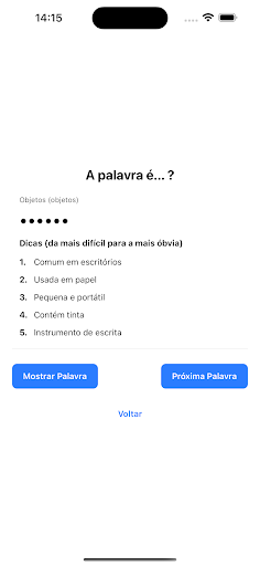 Jogo Perfil ekran görüntüsü