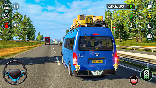 Mini Bus Driving Euro Bus Game ekran görüntüsü