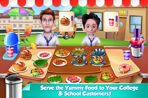 Street Food Truck Cooking Game ekran görüntüsü