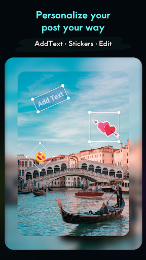 Photo Video Border Social Post ekran görüntüsü