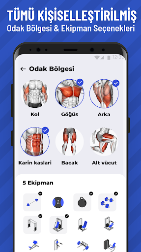 Spor Salonu Egzersizleri ekran görüntüsü