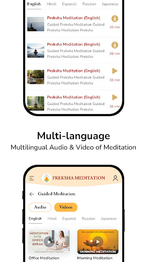 Preksha Meditation ekran görüntüsü