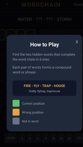 WordChain ekran görüntüsü