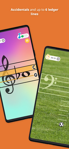 Note Rush: Learn to Read Music ekran görüntüsü
