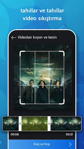 Video Netleştirme kompresör ekran görüntüsü