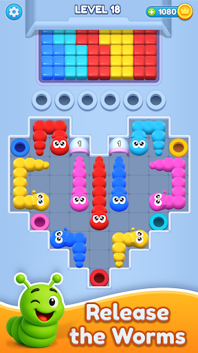 Worm Escape 3D ekran görüntüsü
