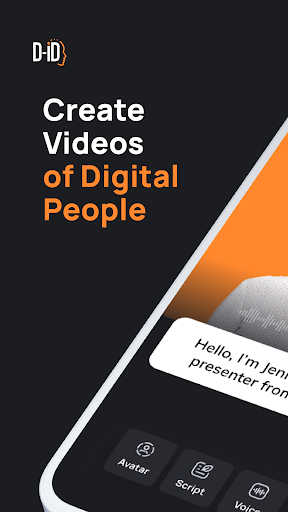 D-ID: AI Video Generator ekran görüntüsü