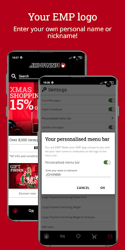 EMP App ekran görüntüsü