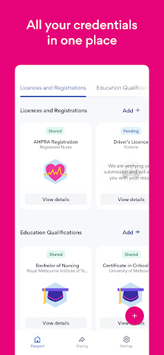 SEEK Pass ekran görüntüsü
