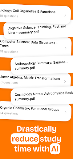 AI Study companion: StudyCat ekran görüntüsü