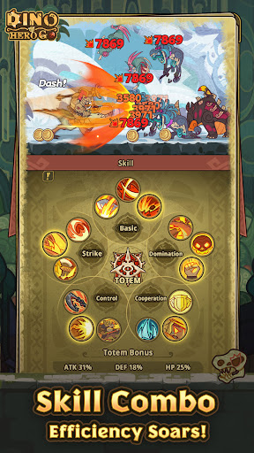 Dino Hero Go ekran görüntüsü