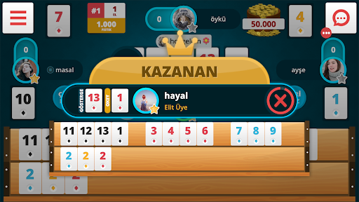 Okey Online ekran görüntüsü