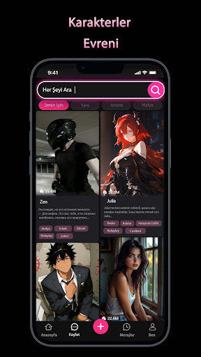 SoulSync: AI Chat ekran görüntüsü