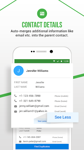 Duplicate Contacts Fixer ekran görüntüsü