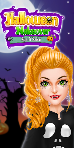Halloween Makeover Salon Game ekran görüntüsü