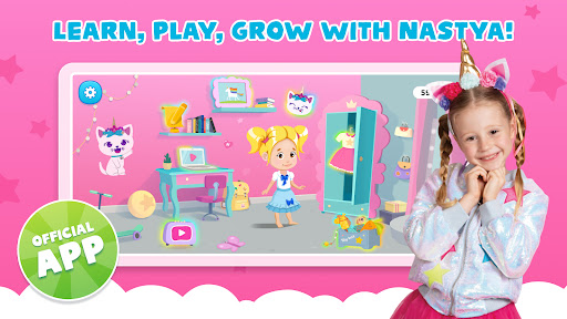 Learn Like Nastya: Kids Games ekran görüntüsü