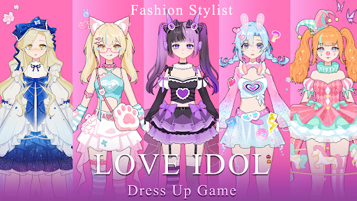 Love Idol Star: Giydirme Oyunu ekran görüntüsü