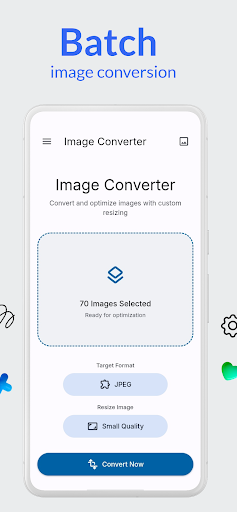 Image Converter - PNG JPG JPEG ekran görüntüsü