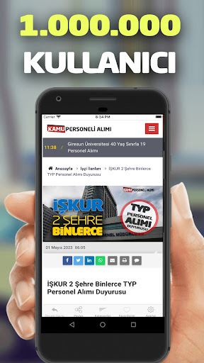 Kamu Personeli Alımı ekran görüntüsü