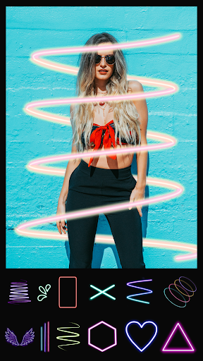 Neon Art - Neon Photo Editor ekran görüntüsü