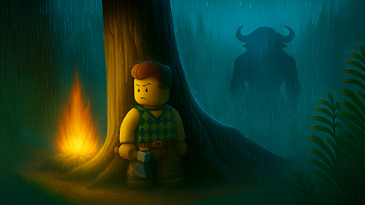 Blox Escape: Survival Night ekran görüntüsü