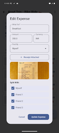 Smart Travel Expense Tracker ekran görüntüsü
