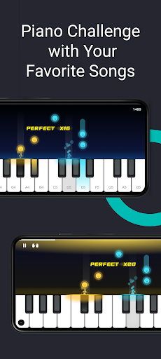 EZ Piano keyboard & lessons ekran görüntüsü