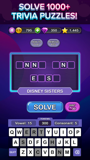 Trivia Puzzle Fortune Word Fun ekran görüntüsü