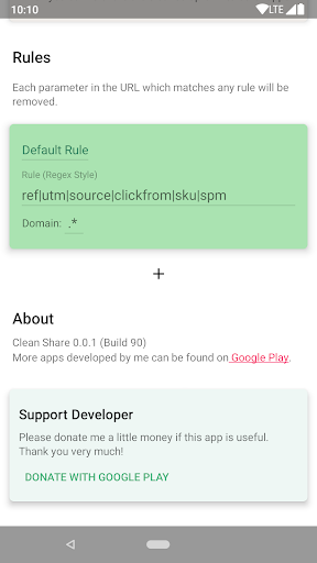 Clean Share ekran görüntüsü