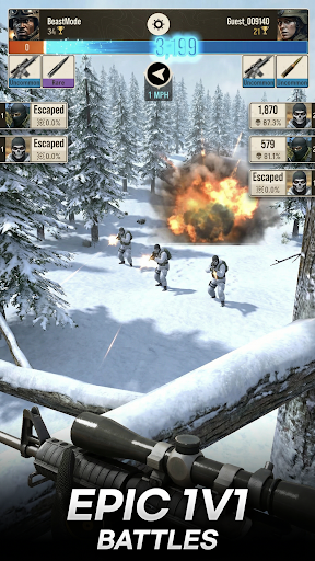 Sniper Battle: 3D War Shooter ekran görüntüsü