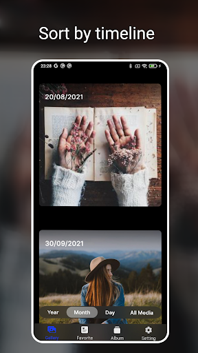 Gallery - IPhoto ekran görüntüsü