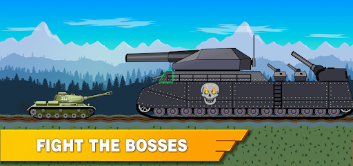 Tank Battle War 2d: vs Boss ekran görüntüsü