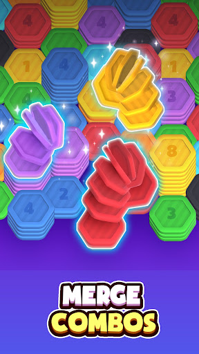 Hexa Color: Sorting Puzzle ekran görüntüsü