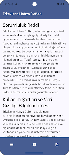 Erkeklerin Kayıt Defteri ekran görüntüsü