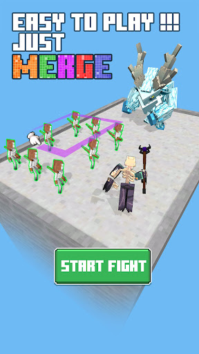 Dinosaur Merge: Block Fighting ekran görüntüsü