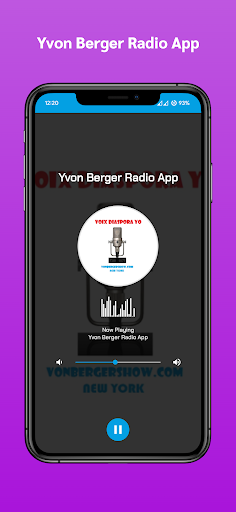Yvon Berger Radio App ekran görüntüsü