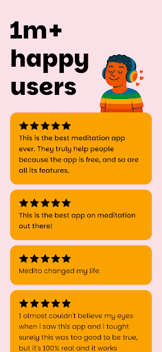 Medito: Meditation & Sleep ekran görüntüsü