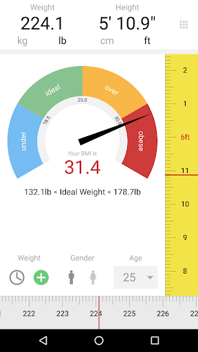 BMI Calculator Pro ekran görüntüsü