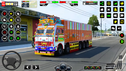 Indian Truck Drive Offroad 3D ekran görüntüsü