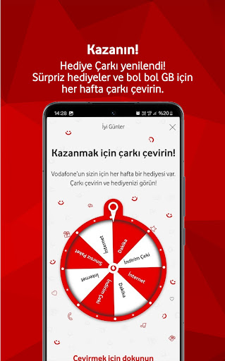 Vodafone Yanımda ekran görüntüsü