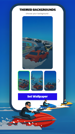 Gun Chase Launcher ekran görüntüsü