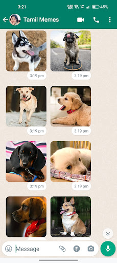 Dog Stickers ekran görüntüsü