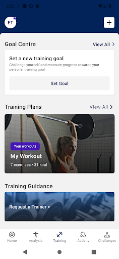 Algera Fitness ekran görüntüsü